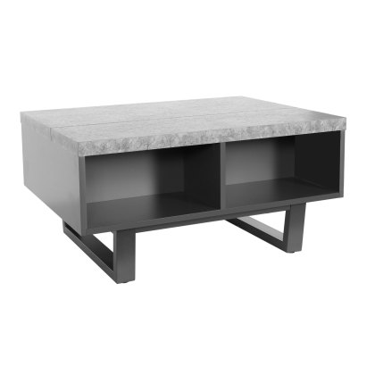 Roxburgh - Storage Coffee Table (Stone Effect)