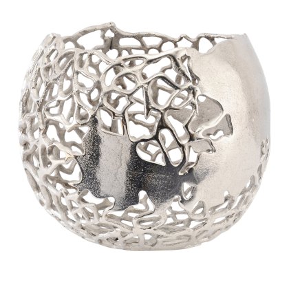 Midnight Mayfair - Apo Coral Spherical Aluminium Vase