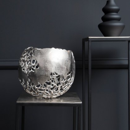 Midnight Mayfair - Apo Coral Spherical Aluminium Vase