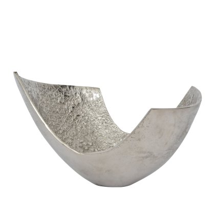 Midnight Mayfair - Iconic Silver Peel Bowl Large