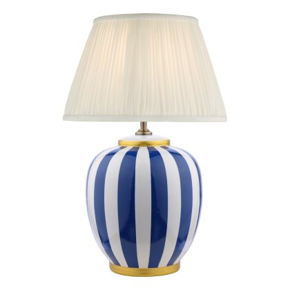 Dar - Circus Table Lamp Blue And White Base