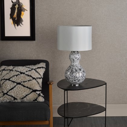 Dar - Dascha Table Lamp Art Glass Base