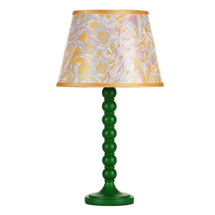 Dar - Spool Table Lamp Green Base