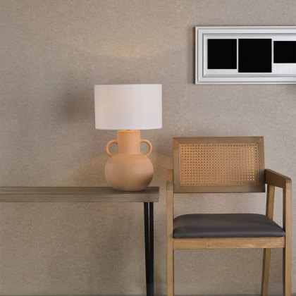 Dar - Urn Table Lamp (Terracotta)