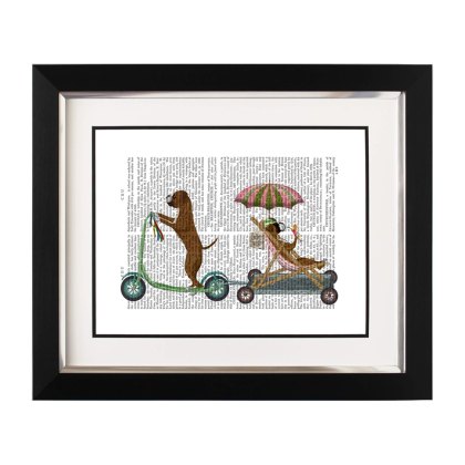 Figures and Florals - Boxer Scooter Figures and Florals - Boxer Scooter