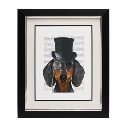 Figures and Florals - Dachshund Figures and Florals - Dachshund