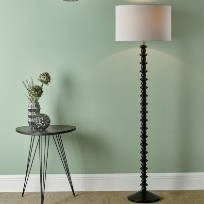 Dar - Azana Floor Lamp Black Base