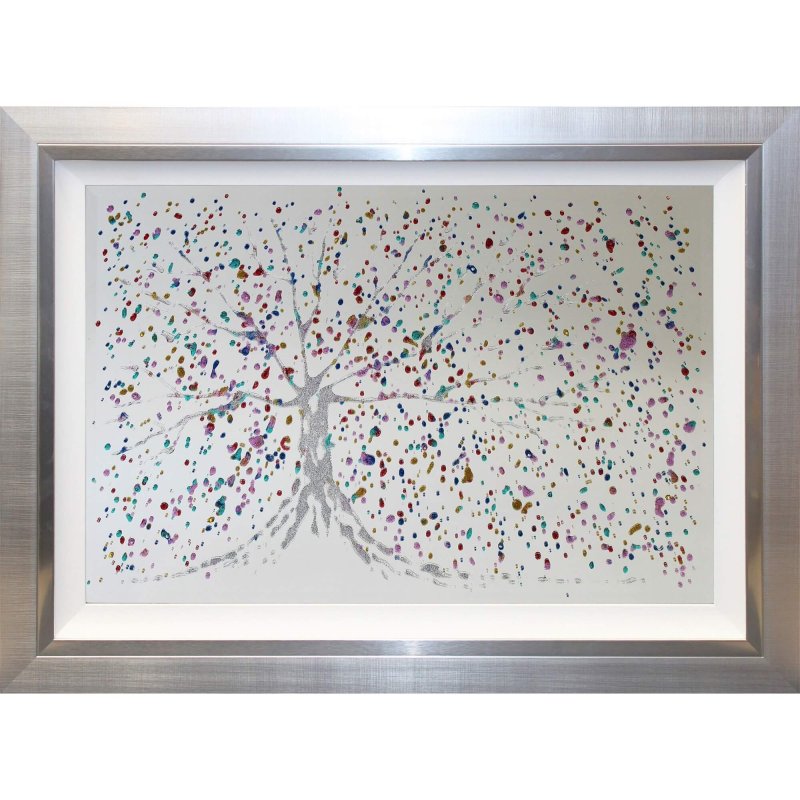 Complete Colour Ltd Figures and Florals - Rainbow Tree Mirror 36x24 (R3)