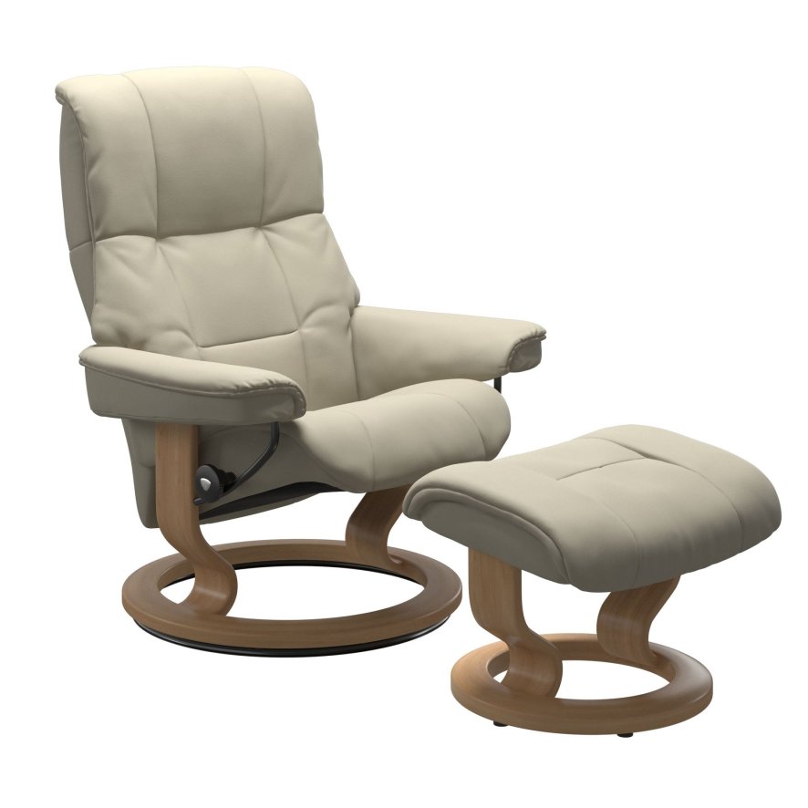 Stressless Stressless Mayfair - Recliner Chair and Footstool (Classic Base)