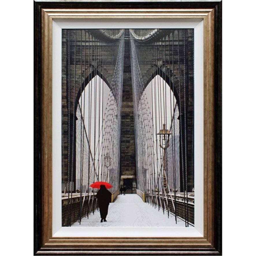 Complete Colour Ltd Scenes and Landscapes - Brooklyn Bridge Meets Red (N)