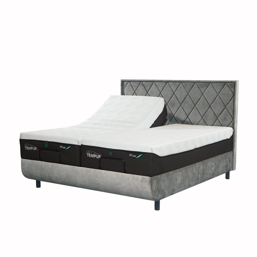 Tempur Tempur Arc - Divan Base with Quilted Headboard