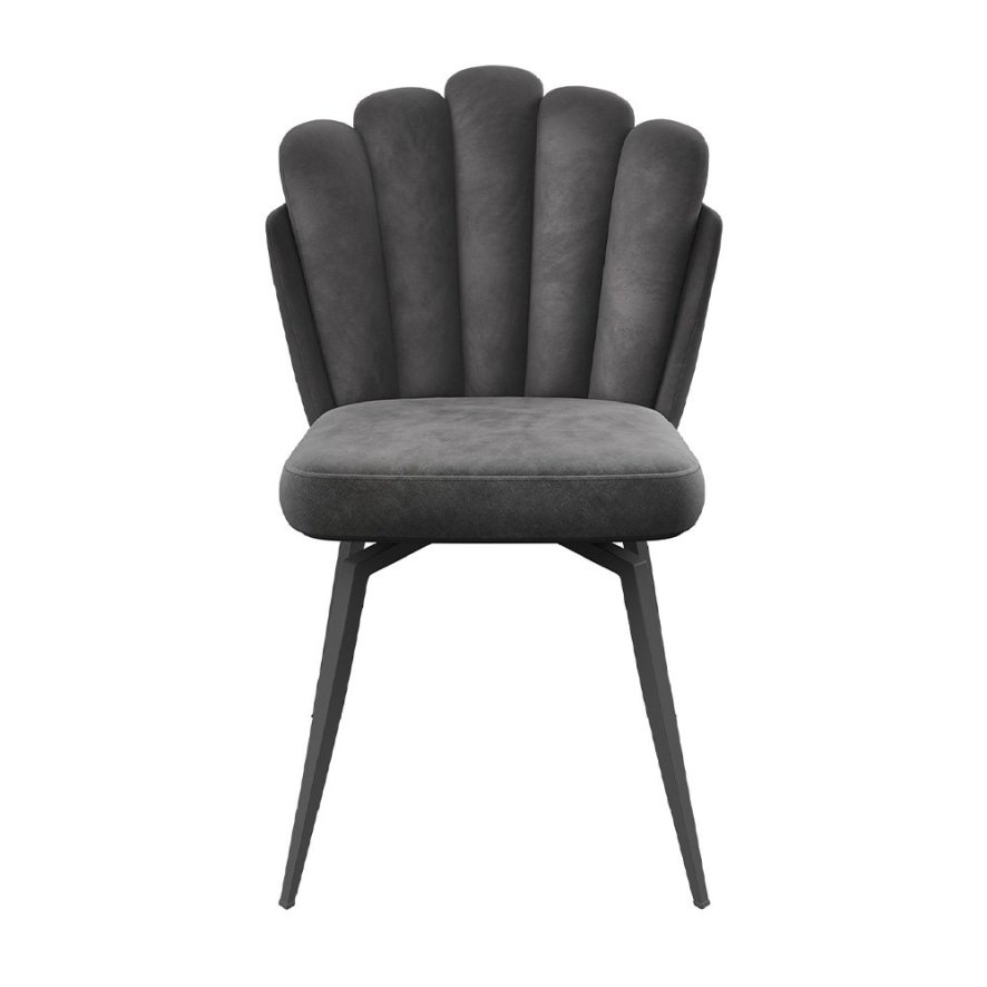 Torelli Furniture Ltd Ferrano - Swivel Dining Chair (Grey)