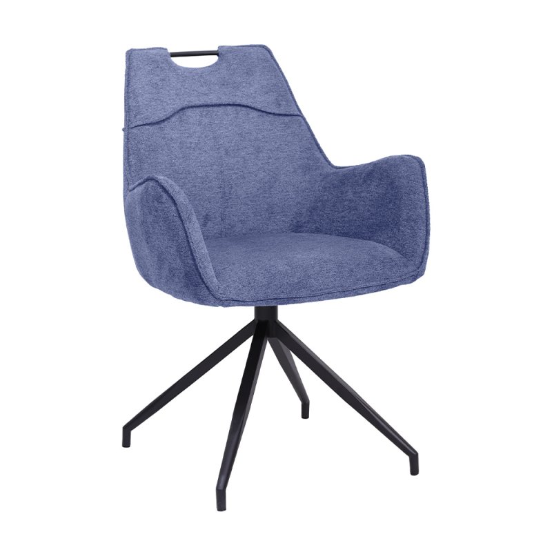 Classic Furniture Magnus - Swivel Armchair (Blue)