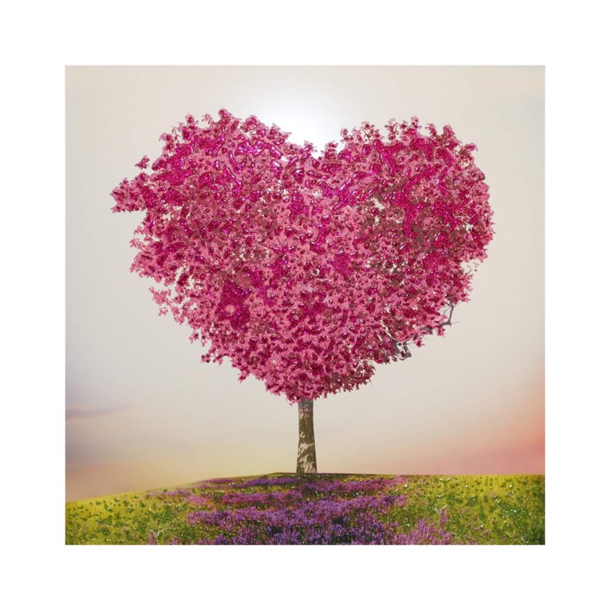 Complete Colour Ltd Scenes and Landscapes - Tree of Love ll (metal/liquid)