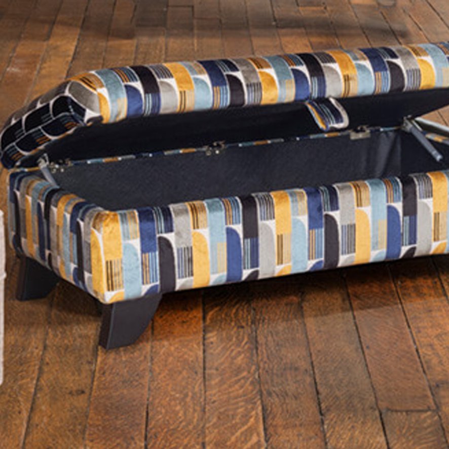 Alstons Hannah - Legged Ottoman
