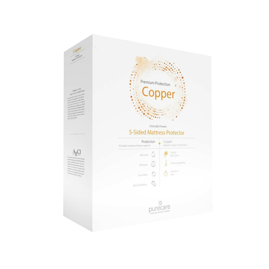 Purecare Purecare - Copper Mattress Protector