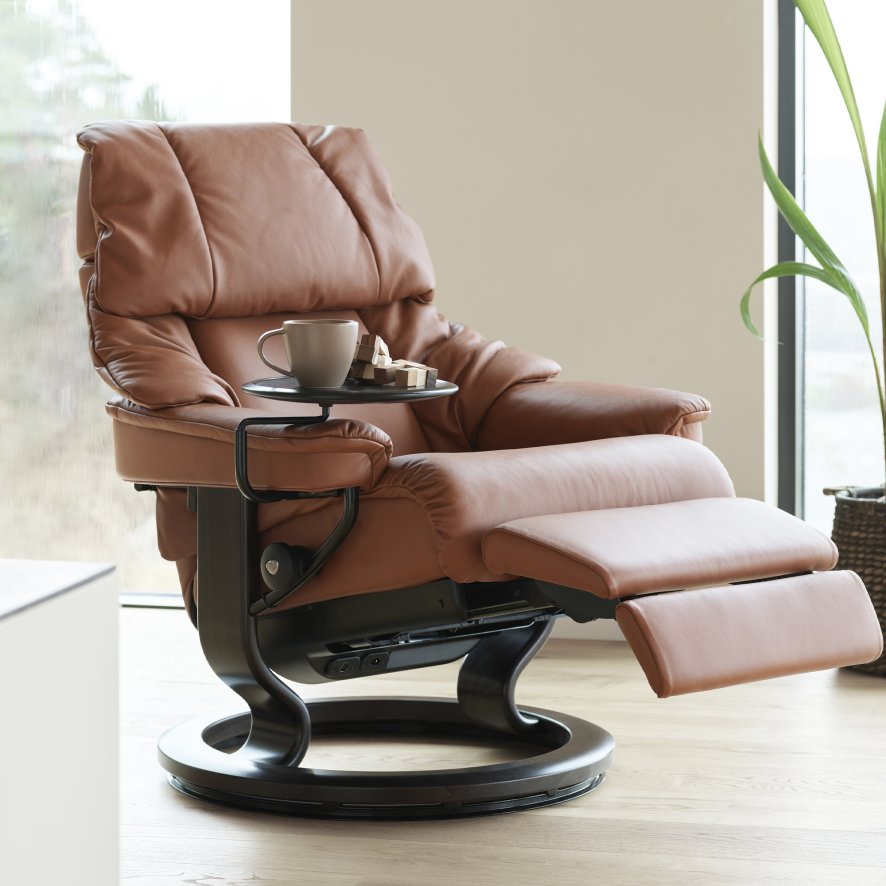 Stressless Stressless Reno - Power Recliner Chair (Dual Motor)
