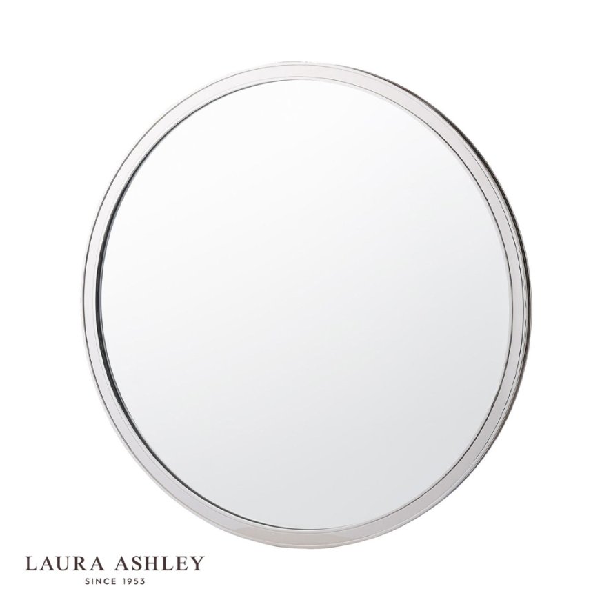Laura Ashley Laura Ashley Harrington - Mirror Polished Nickel (60 X 60cm)