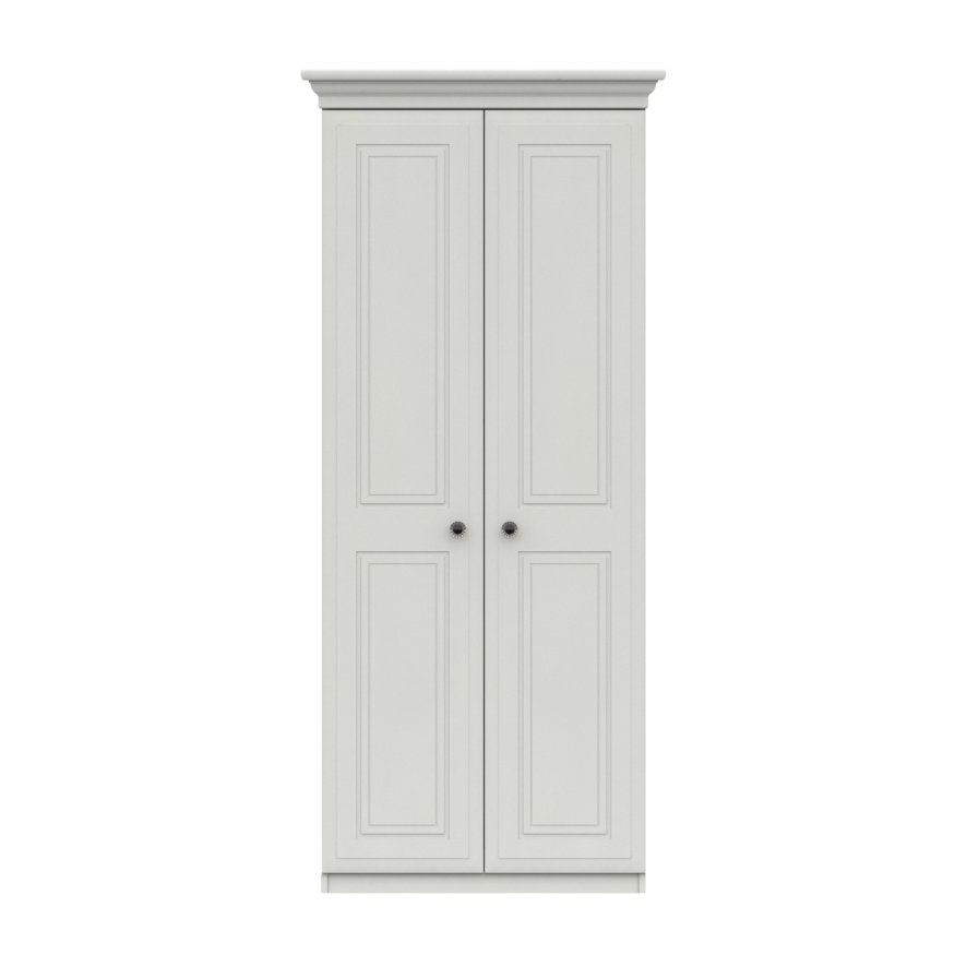 One Call Furniture Devon - Two Door Wardrobe (Soft Close)