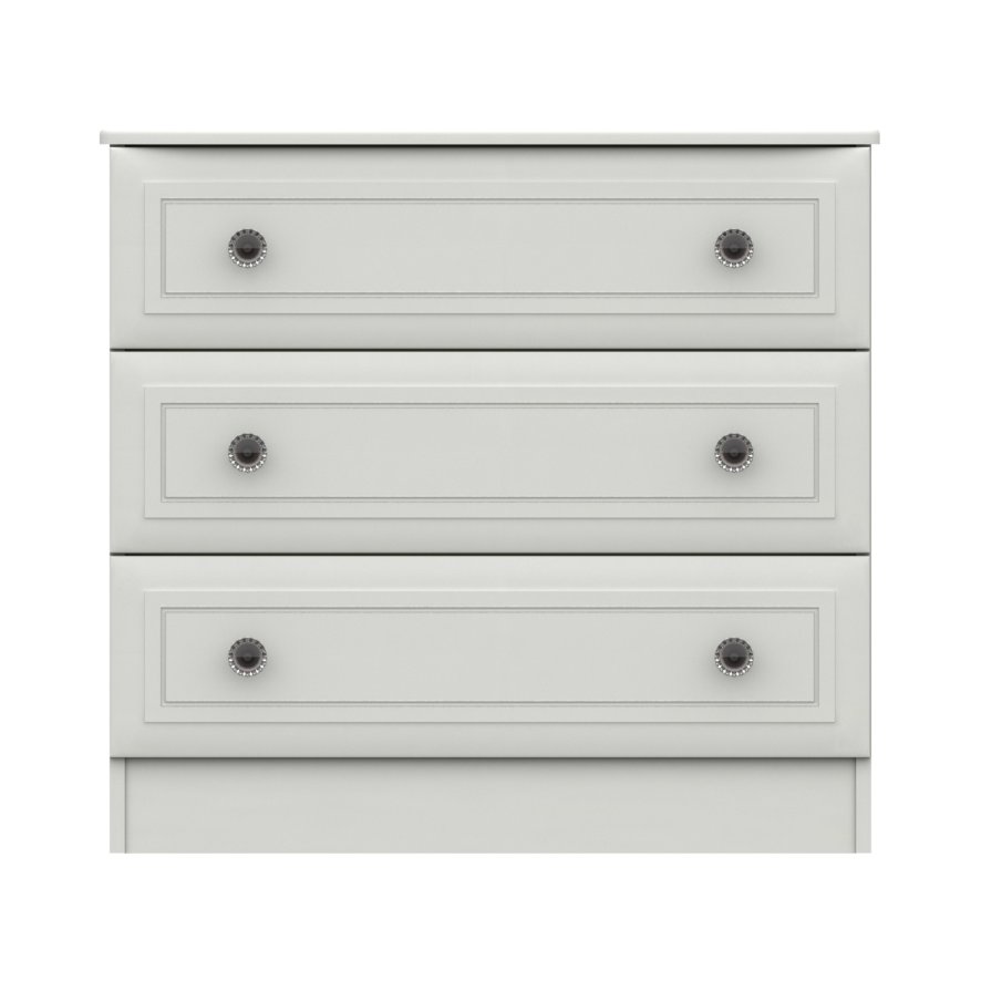 One Call Furniture Devon - Three Drawer Chest (Soft Close)
