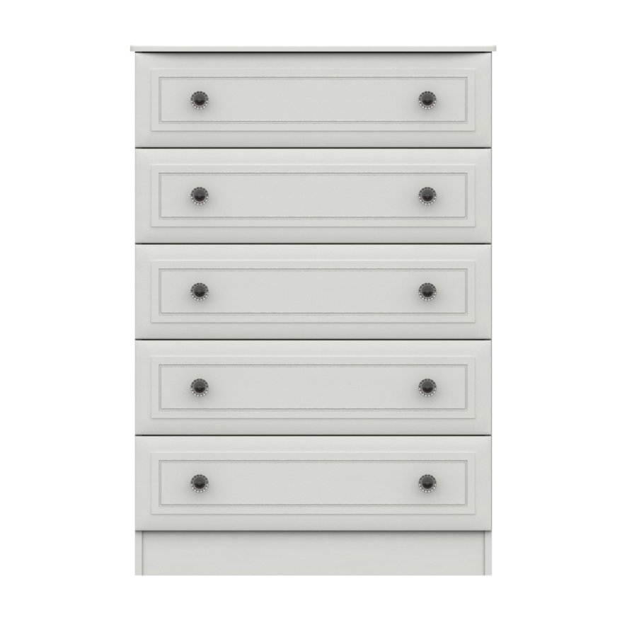 One Call Furniture Devon - Five Drawer Chest (Soft Close)