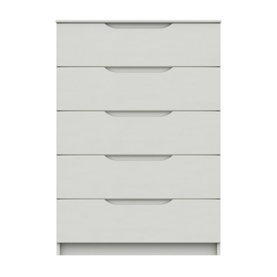 One Call Furniture Paignton - Five Drawer Chest (Soft Close)