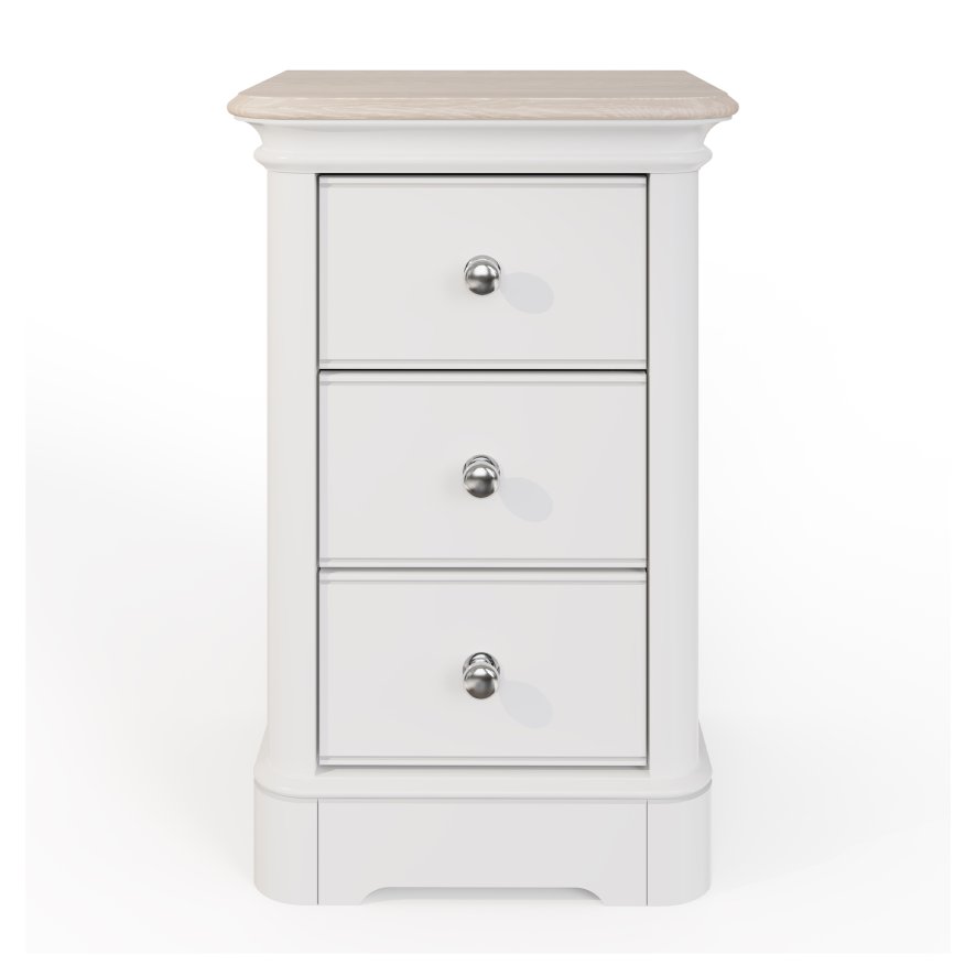 Hill and Hunter Chartwell - Small 3 Drawer Bedside Chest