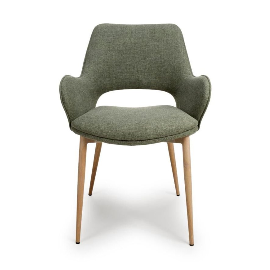 Furniture Link Sydney - Fabric Dining Chair (Sage)