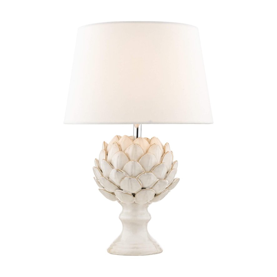Laura Ashley Laura Ashley - Artichoke Ceramic Table Lamp With Shade
