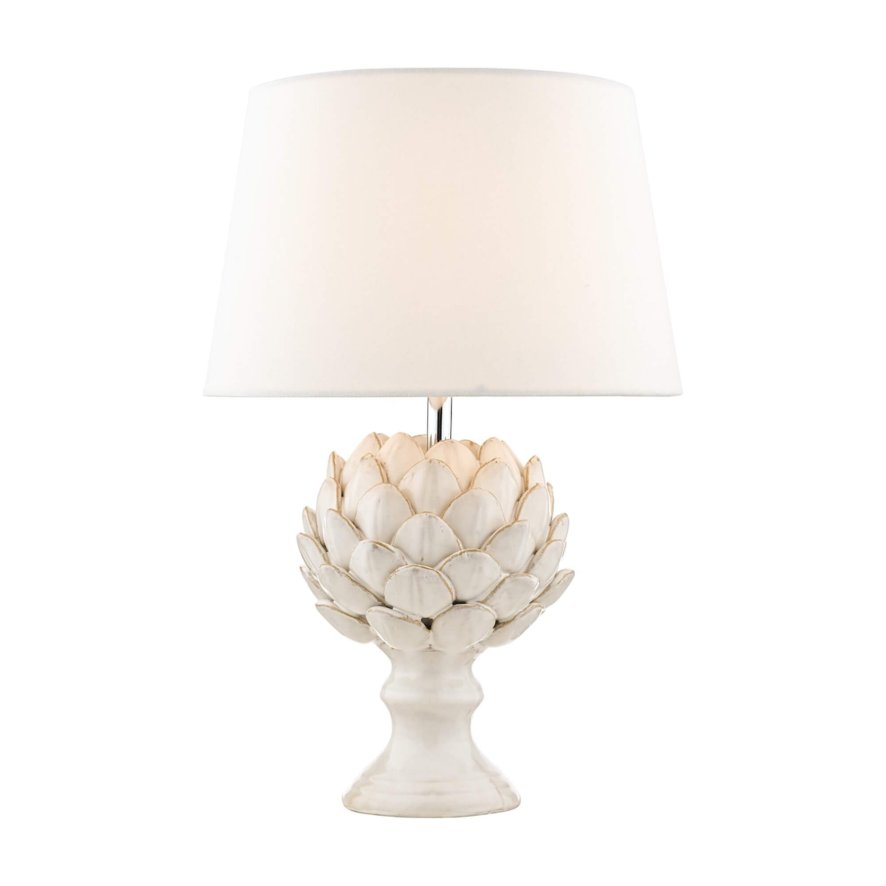 Laura Ashley Laura Ashley - Artichoke Ceramic Table Lamp With Shade