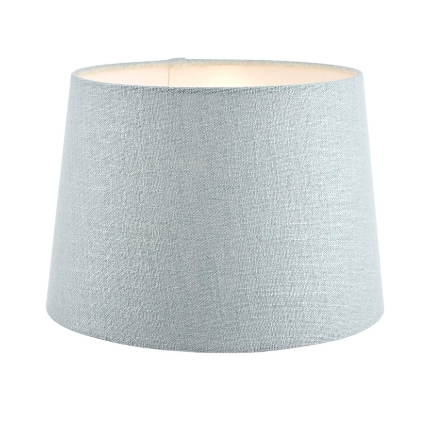 Laura Ashley Laura Ashley - Bacall Linen Empire Drum Shade Duck Egg Blue 35cm/14 inch