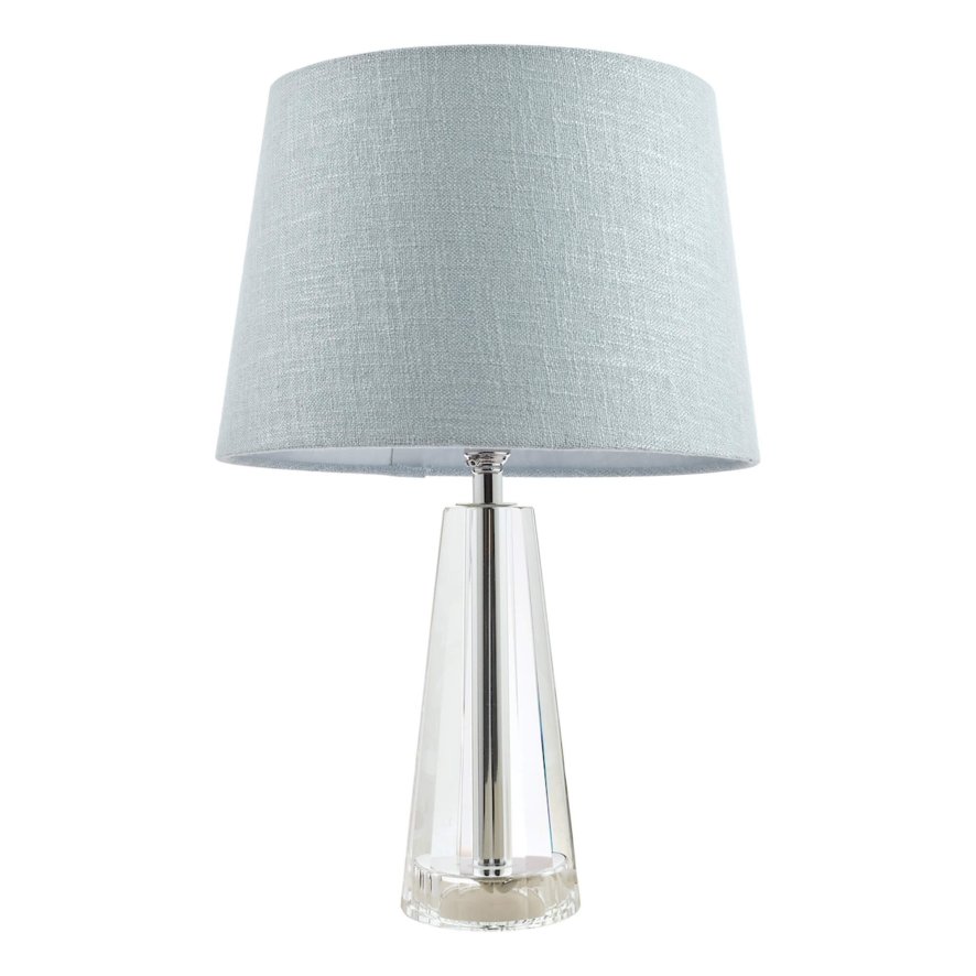 Laura Ashley Laura Ashley - Blake Small Table Lamp Crystal Polished Chrome Base Only