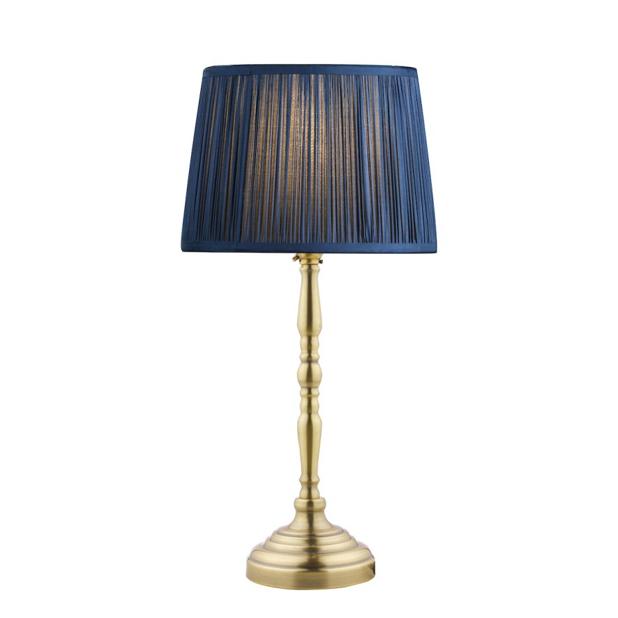 Laura Ashley Laura Ashley - Corey Antique Brass Candlestick Table Lamp Base Only