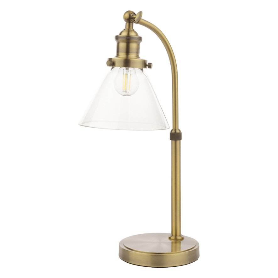 Laura Ashley Laura Ashley - Elliot Table Lamp (Antique Brass With Shade)