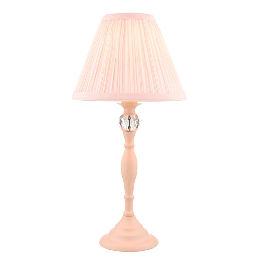 Laura Ashley Laura Ashley - Ellis Table Lamp Pink With Blush Shade