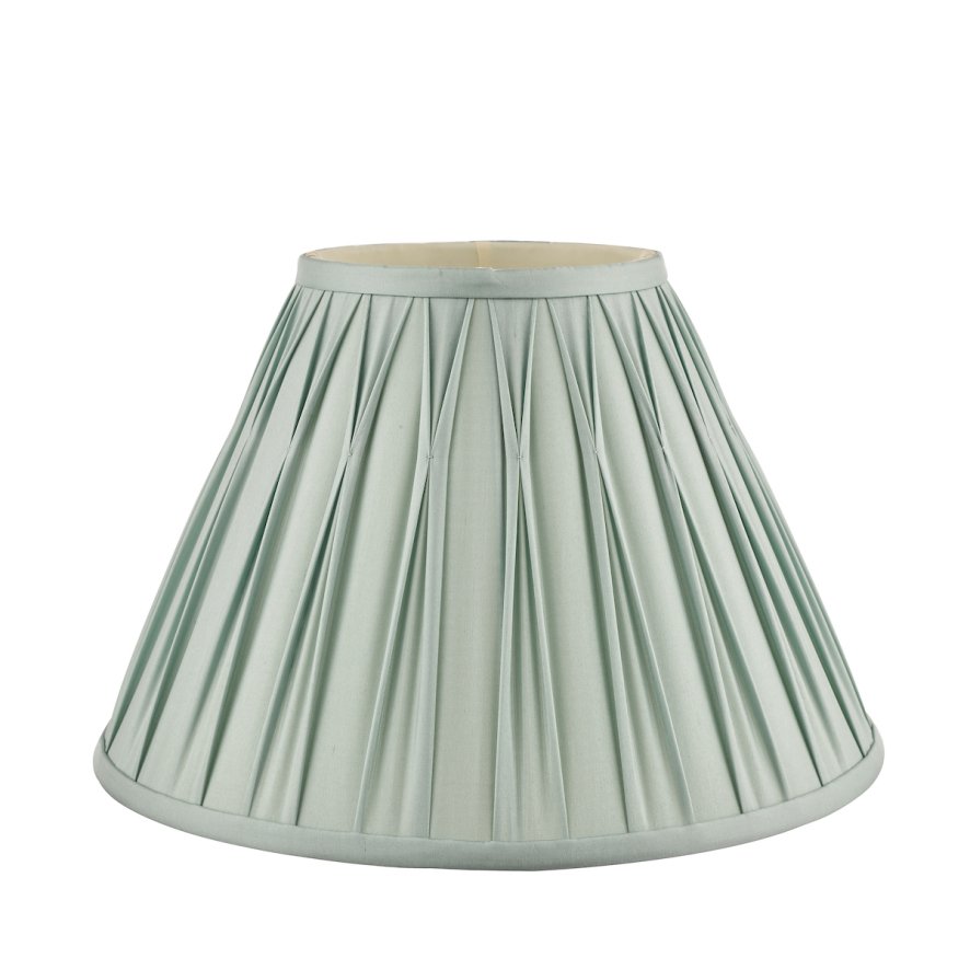 Laura Ashley Laura Ashley - Fenn Silk Shade Duck Egg (10 inch)