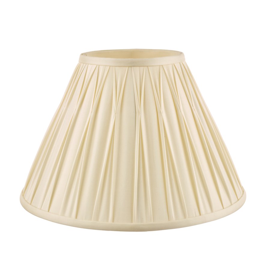 Laura Ashley Laura Ashley - Fenn Silk Shade Ivory (12 inch)