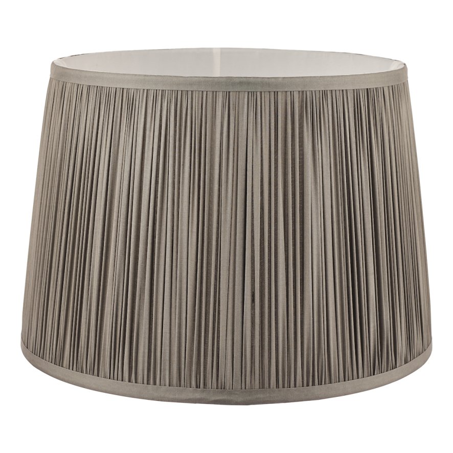 Laura Ashley Laura Ashley - Hemsley Silk Shade Grey (16 inch)
