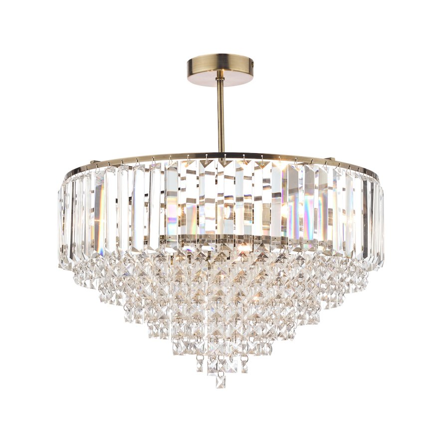 Laura Ashley Laura Ashley - Vienna 5 Light Lamp Antique Brass