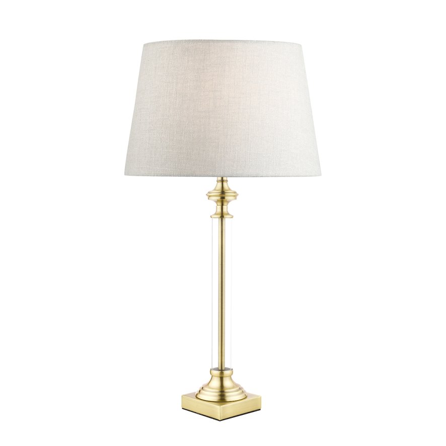 Laura Ashley Laura Ashley - Winston Table Lamp Antique Brass (Glass Base Only)