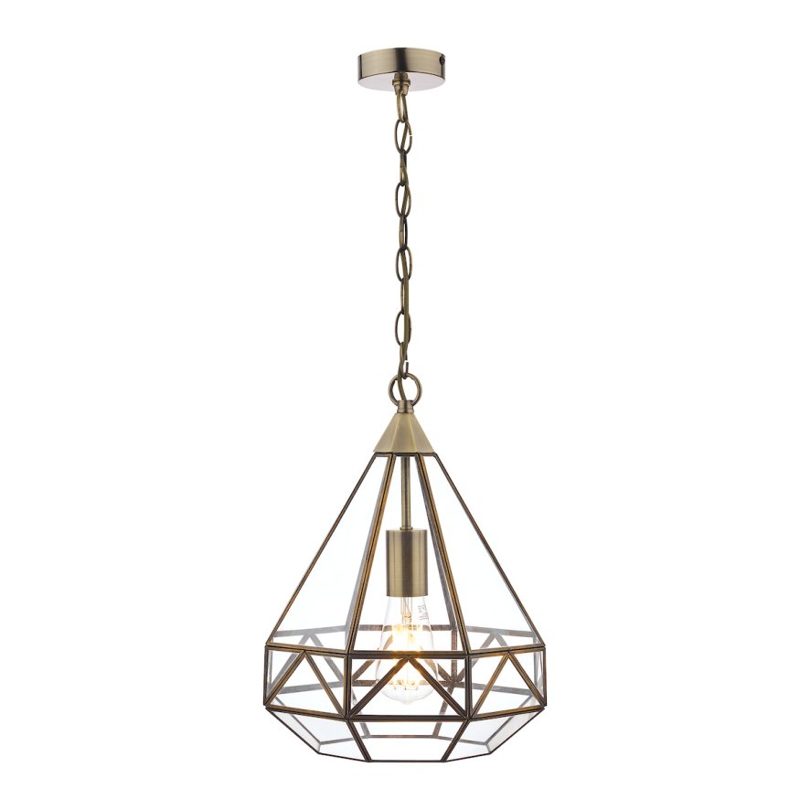 Laura Ashley Laura Ashley - Zaria Glass Ceiling Pendant