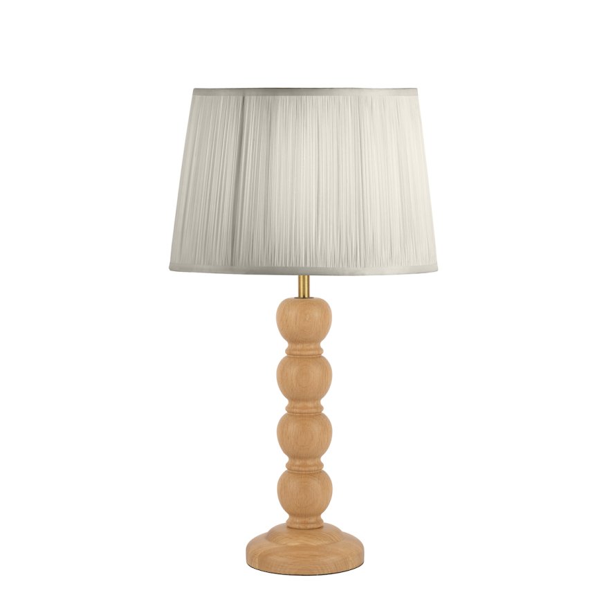 Laura Ashley Laura Ashley - Maria Table Lamp Wood Antique Brass (Base Only)