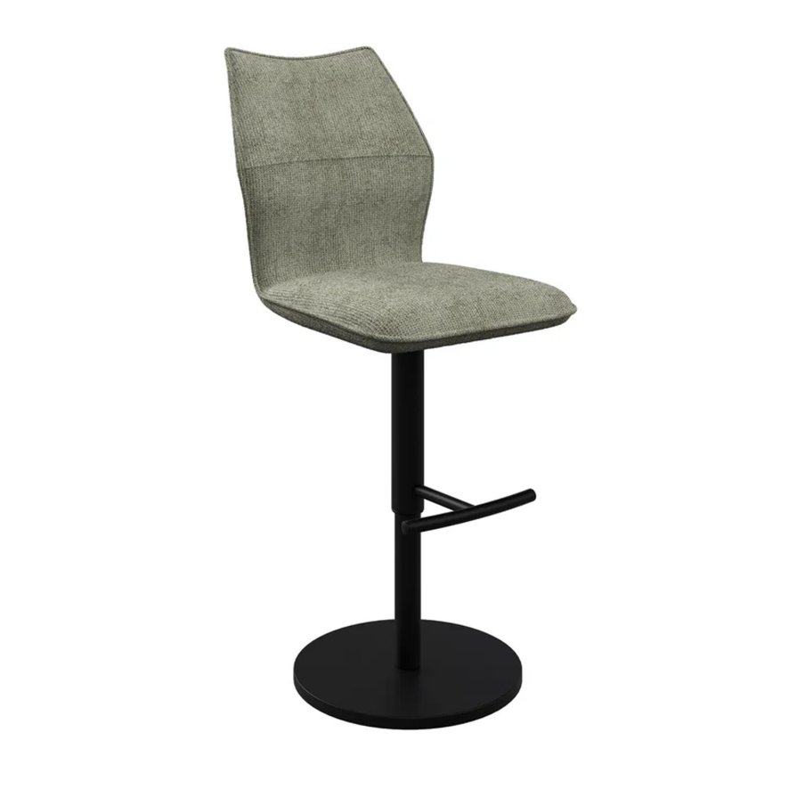 Torelli Furniture Ltd Rome - Bar Stool (Green Fabric)