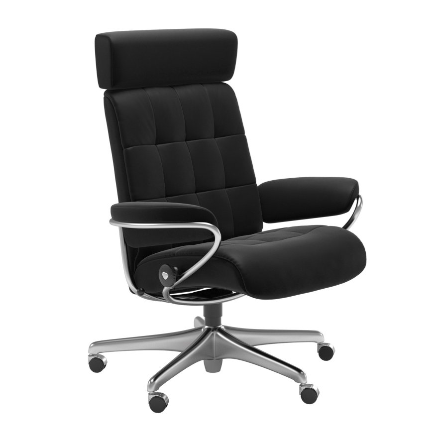 Stressless Stressless London Quickship - Office Chair (Paloma/Black)