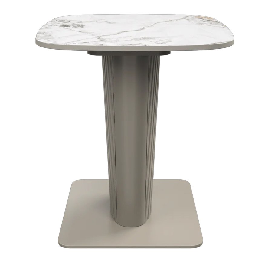 Torelli Furniture Ltd Florence - Side Table (White Ceramic)