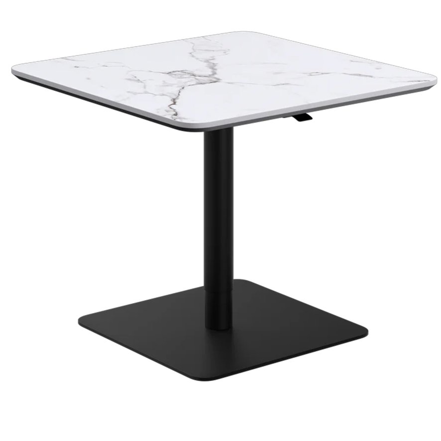 Torelli Furniture Ltd Sardinia - Bistro Bar Table (Marble Look White)