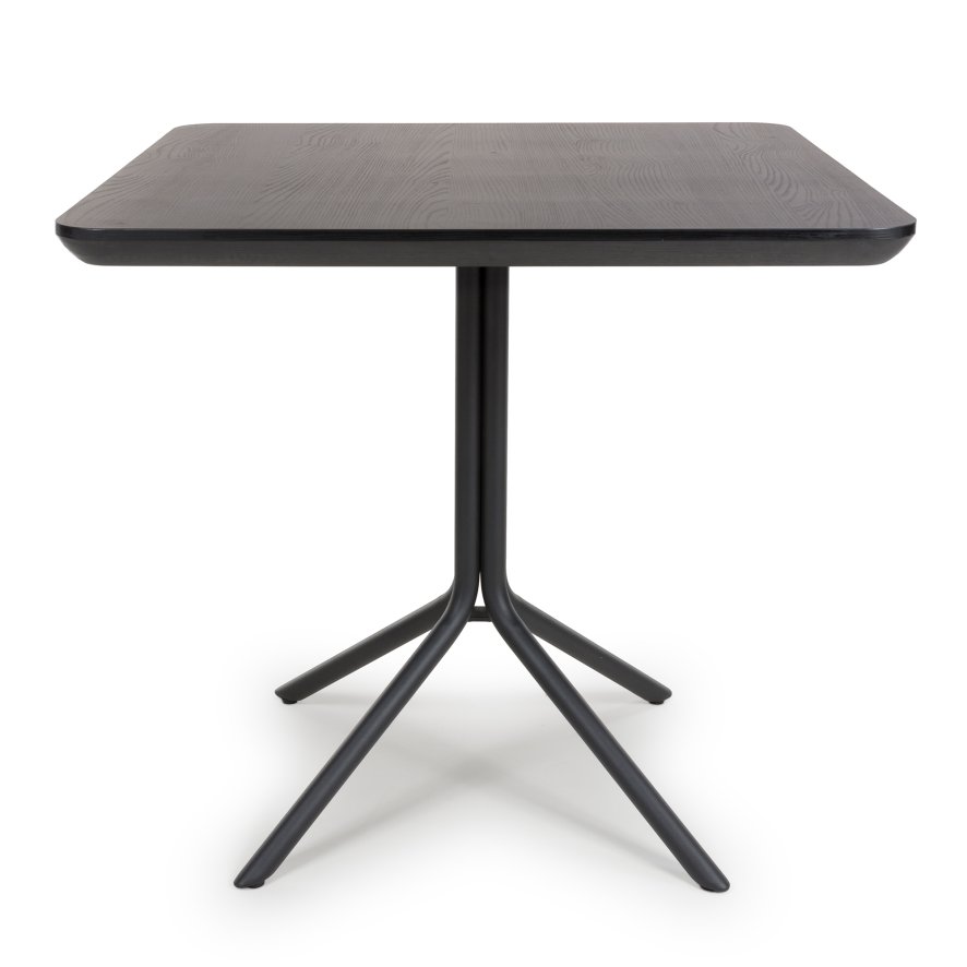 Furniture Link New Orleans - Square Table (Black Ash)