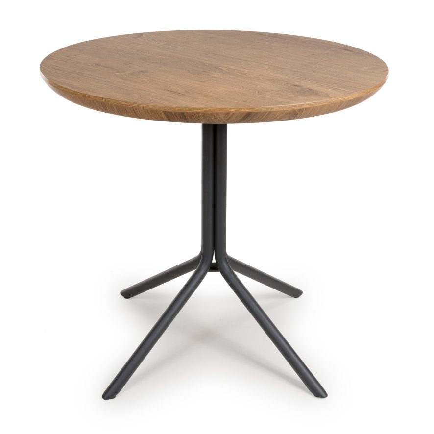 Furniture Link New Orleans - Round Table (Rustic Oak 80cm)