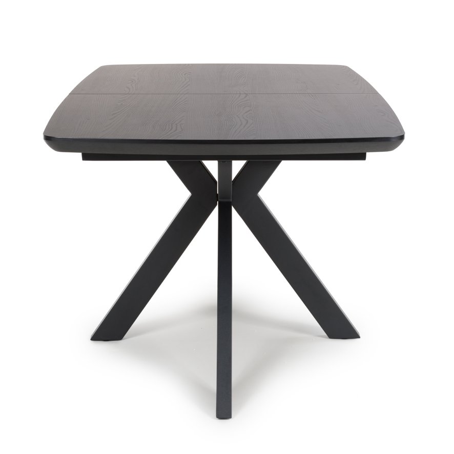 Furniture Link New Orleans - Extending Table (Black Ash 140cm - 180cm)