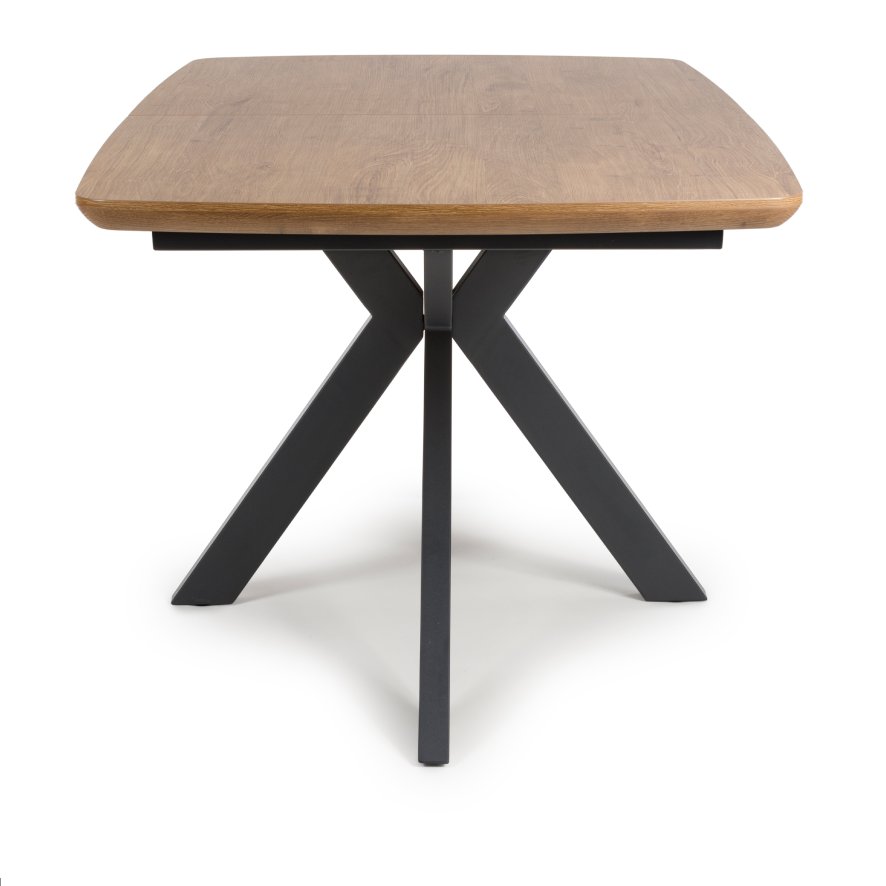 Furniture Link New Orleans - Extending Table (Rustic Oak 140cm-180cm)